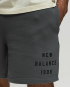 New Balance Sport Essentials Graphic Fleece Short Grey - Mens - Sport & Team Shorts