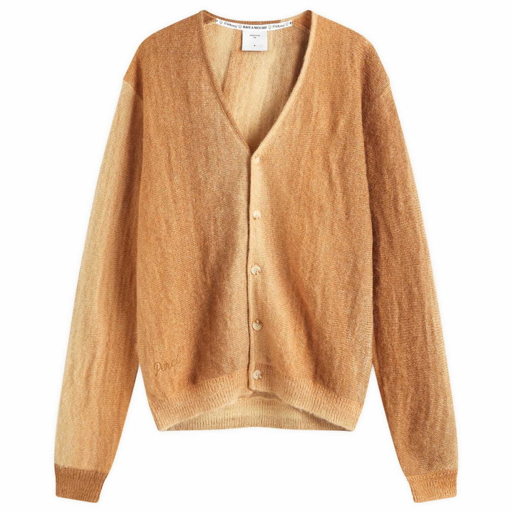 Photo: Percival Men's Ombre Knitted Cardigan in Brown