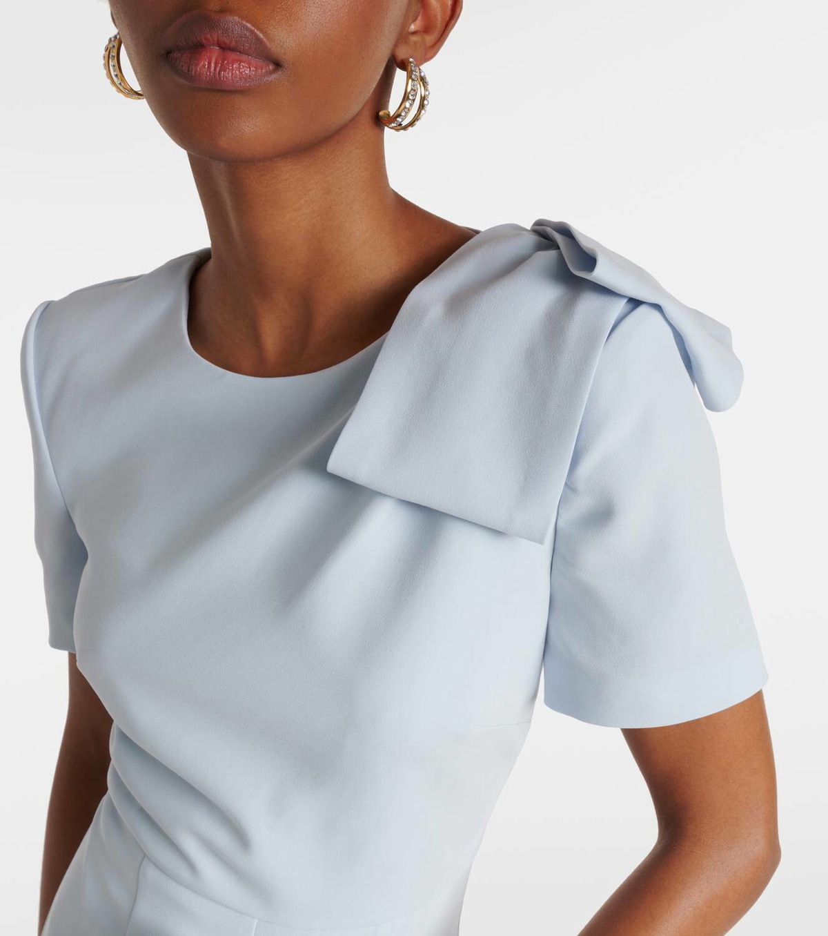 Roland Mouret Bow-detail midi dress Roland Mouret