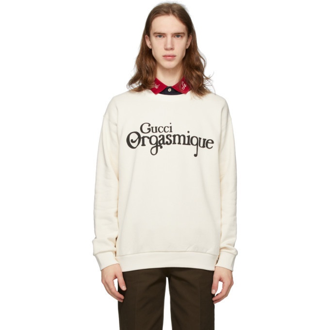 Photo: Gucci Off-White Gucci Orgasmique Sweatshirt