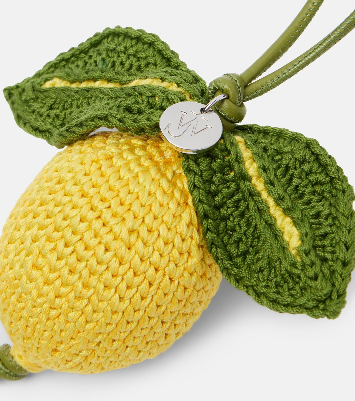 JW Anderson Lemon crochet bag charm