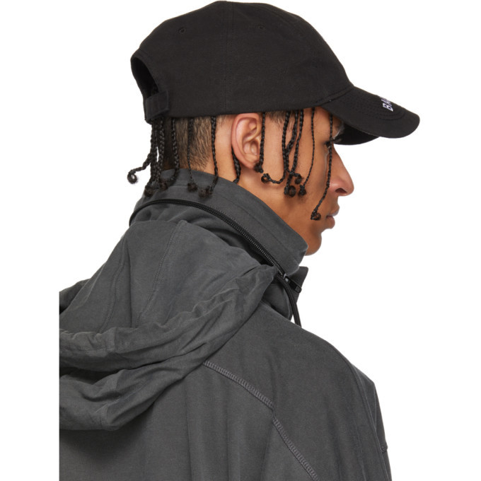 帽子 BALENCIAGA world food programme CAP Balenciaga Black World Food Programme Embroidered Cap Balenciaga