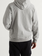 REIGNING CHAMP - Loopback Cotton-Jersey Hoodie - Gray - L