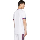 Champion Reverse Weave White Mesh Script Logo T-Shirt