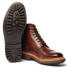 Grenson - Joseph Cap-Toe Burnished-Leather Boots - Men - Tan
