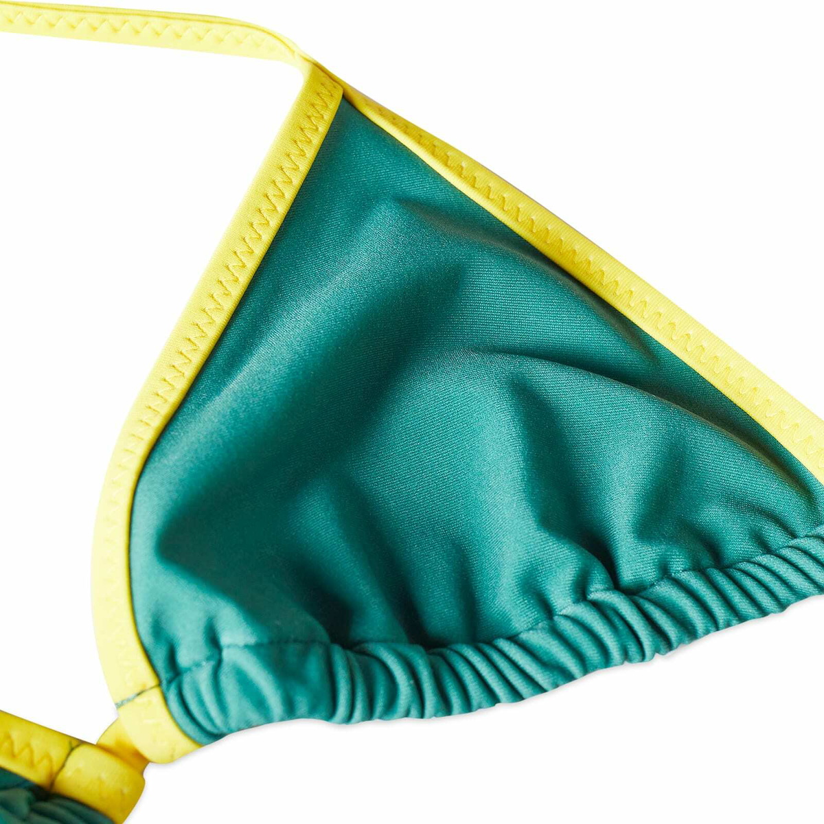 Miaou Women's Jo Bikini Top in Pine Miaou