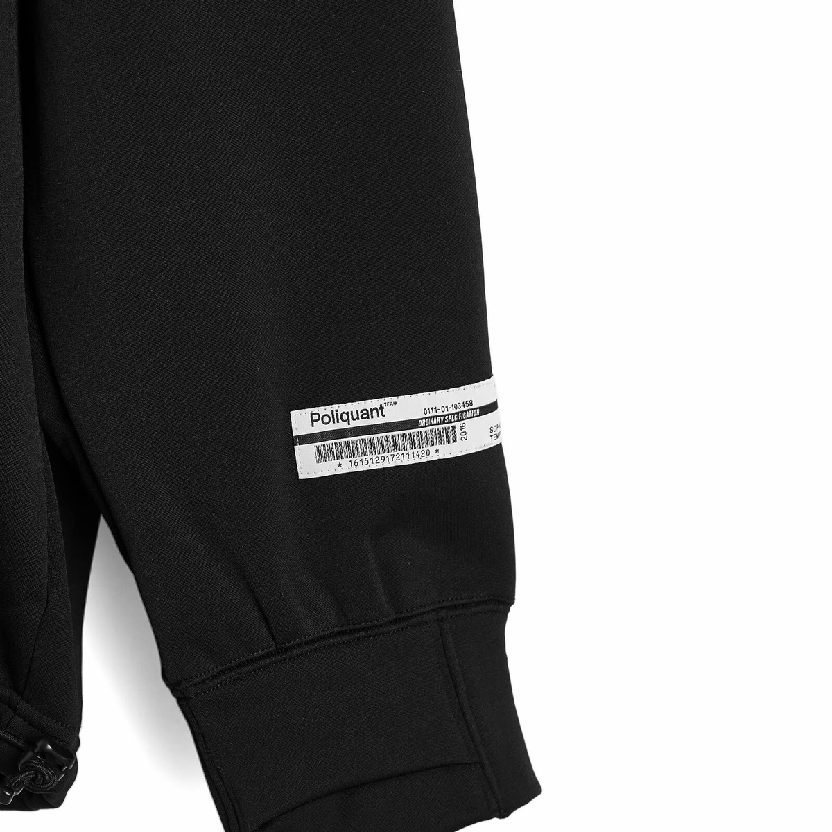 Poliquant Men's x Wild Things Cordura Track Jacket in Black
