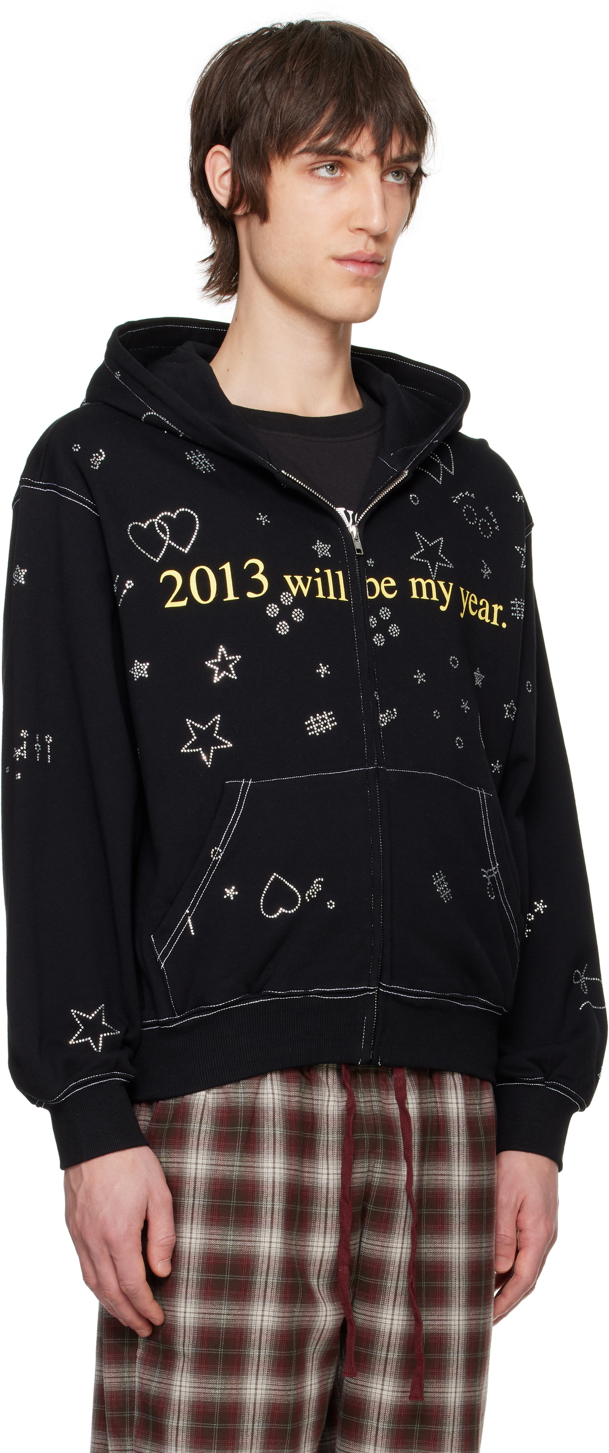 【セール 登場から人気沸騰】 Black Praying '2013' Praying Hoodie トップス