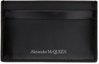Alexander McQueen Black Logo Card Holder