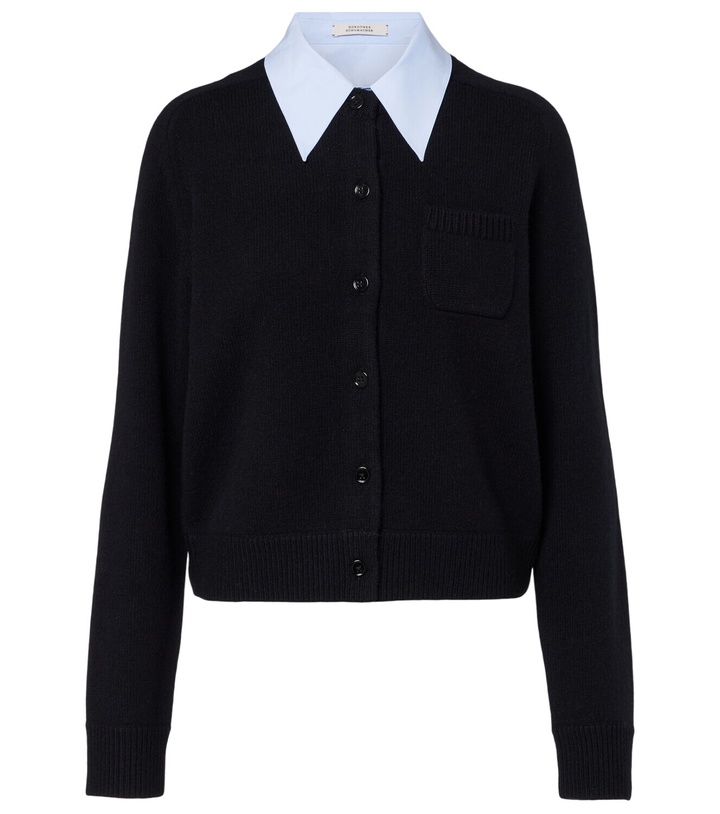 Photo: Dorothee Schumacher Elegant Statements wool and cashmere cardigan