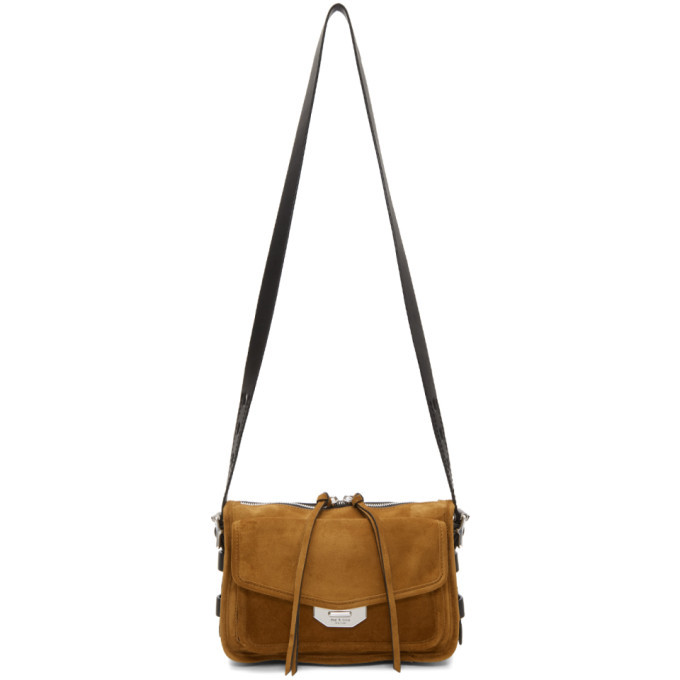 rag and bone Tan Suede Small Field Bag Rag and Bone display picture 1