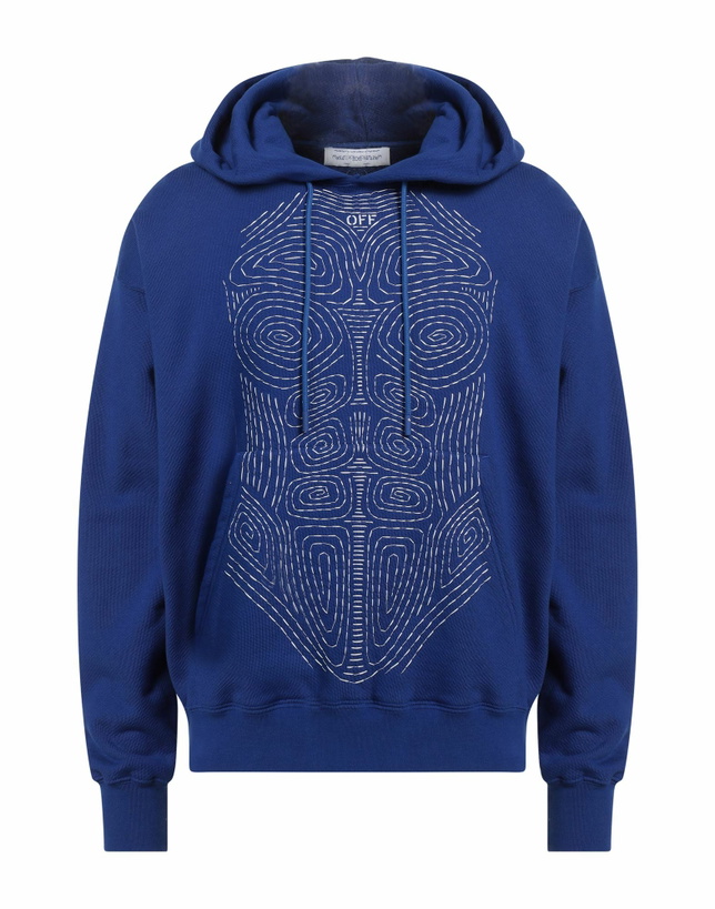 Photo: Off-white Mens Sweatshirt Bright in Blue