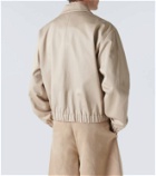 Ami Paris Cotton-blend blouson jacket