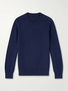 Anderson & Sheppard - Cotton Sweater - Blue