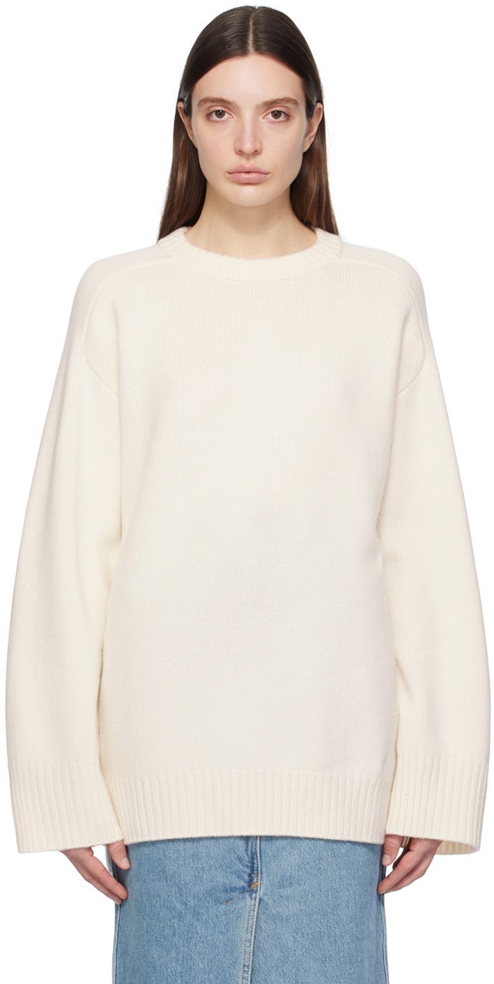 Loulou Studio Off-White Safi Sweater Loulou Studio