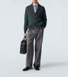 Kiton Rib-knitted cashmere cardigan
