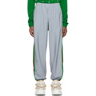 Gucci Silver Reflective Loose Lounge Pants