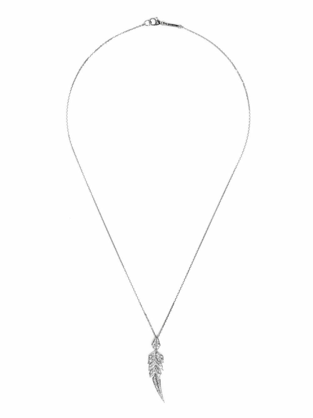 Stephen Webster 18K White Gold Magnipheasant Diamond Necklace