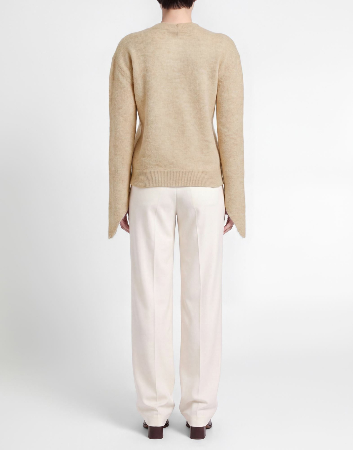 Giorgio Brato Womens Sweater Sand