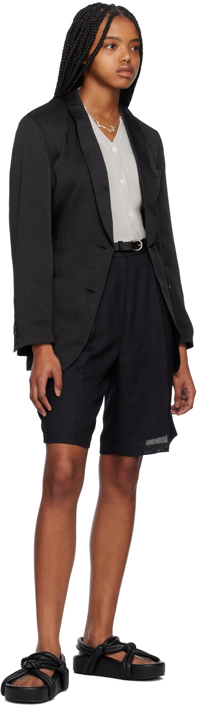 Youth Gray Asymmetric Cardigan