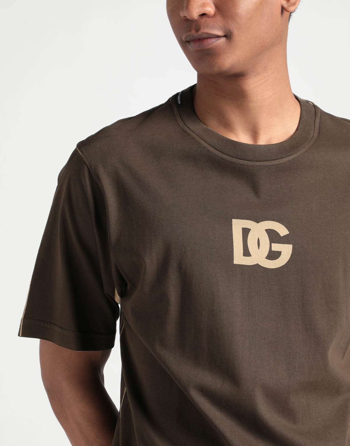 Dolce & gabbana Mens T-shirt Khaki