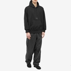 Sacai Men's S Logo Split Seam Hoody in Black