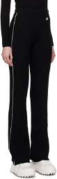 Off-White Black Piping Lounge Pants