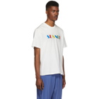 Sunnei White Logo T-Shirt