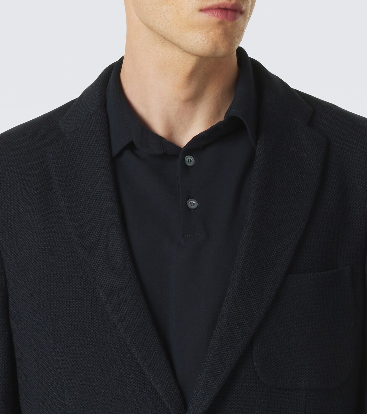 Slowear Single-breasted wool-blend blazer