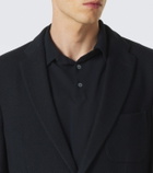 Slowear Single-breasted wool-blend blazer