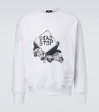 Comme des Garçons Homme Printed cotton jersey sweatshirt