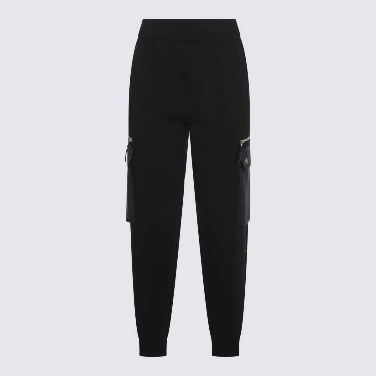 Moose Knuckles Black Cotton Pants