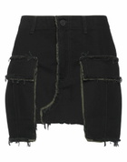Heron Preston Womens Denim skirt in Black