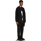 Juun.J Black Long Cardigan