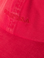 Guess USA - Logo-Embroidered Cotton-Canvas Baseball Cap