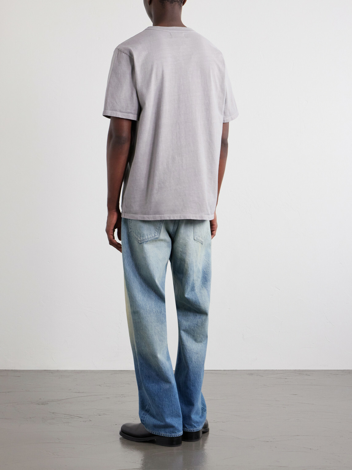 Les Tien - Cotton-Jersey T-Shirt - Gray