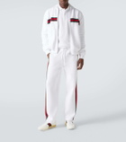 Gucci Web Stripe cotton-blend pants