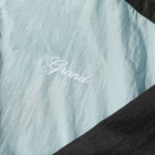 Grand Collection Crinkle Nylon Jacket in Black/Powder Blue