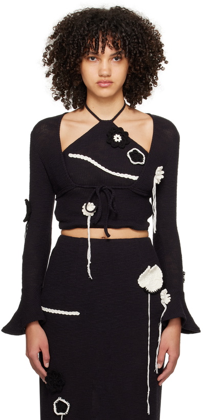 Photo: Kijun Black Sophie Cardigan