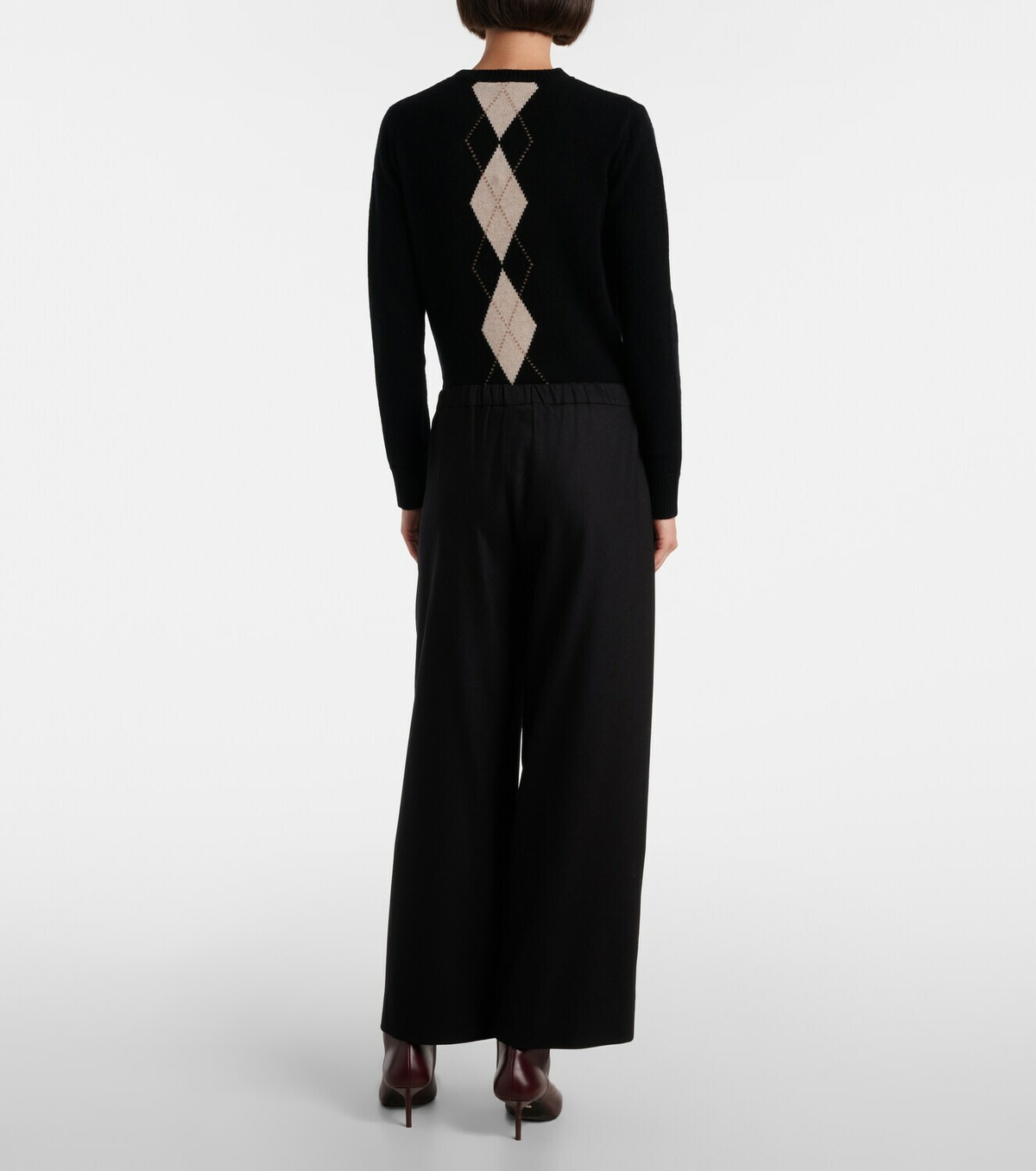 'S Max Mara Wool flannel sweatpants