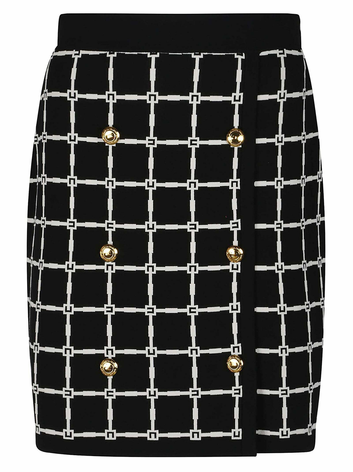 Elisabetta Franchi Tulle Skirt With Lace Decorations
