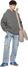 Ksubi Gray Global Ekcess Hoodie
