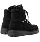Moncler - Egide Suede and Nylon Hiking Boots - Men - Black