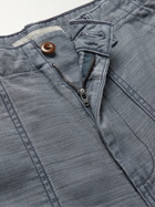 OUTERKNOWN - Voyager Utility Slub Organic Cotton Shorts - Blue