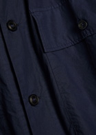 Ymc Chest Patch Pocket Cotton Shirt Blue