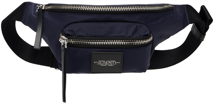 Photo: Marc Jacobs Navy 'The Biker Nylon' Belt Bag