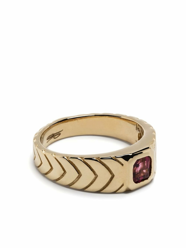 Photo: Jacquie Aiche 14K Yellow Gold Tourmaline Ring