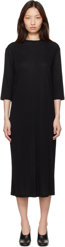Photo: Studio Nicholson Black Milner Jersey Midi Dress
