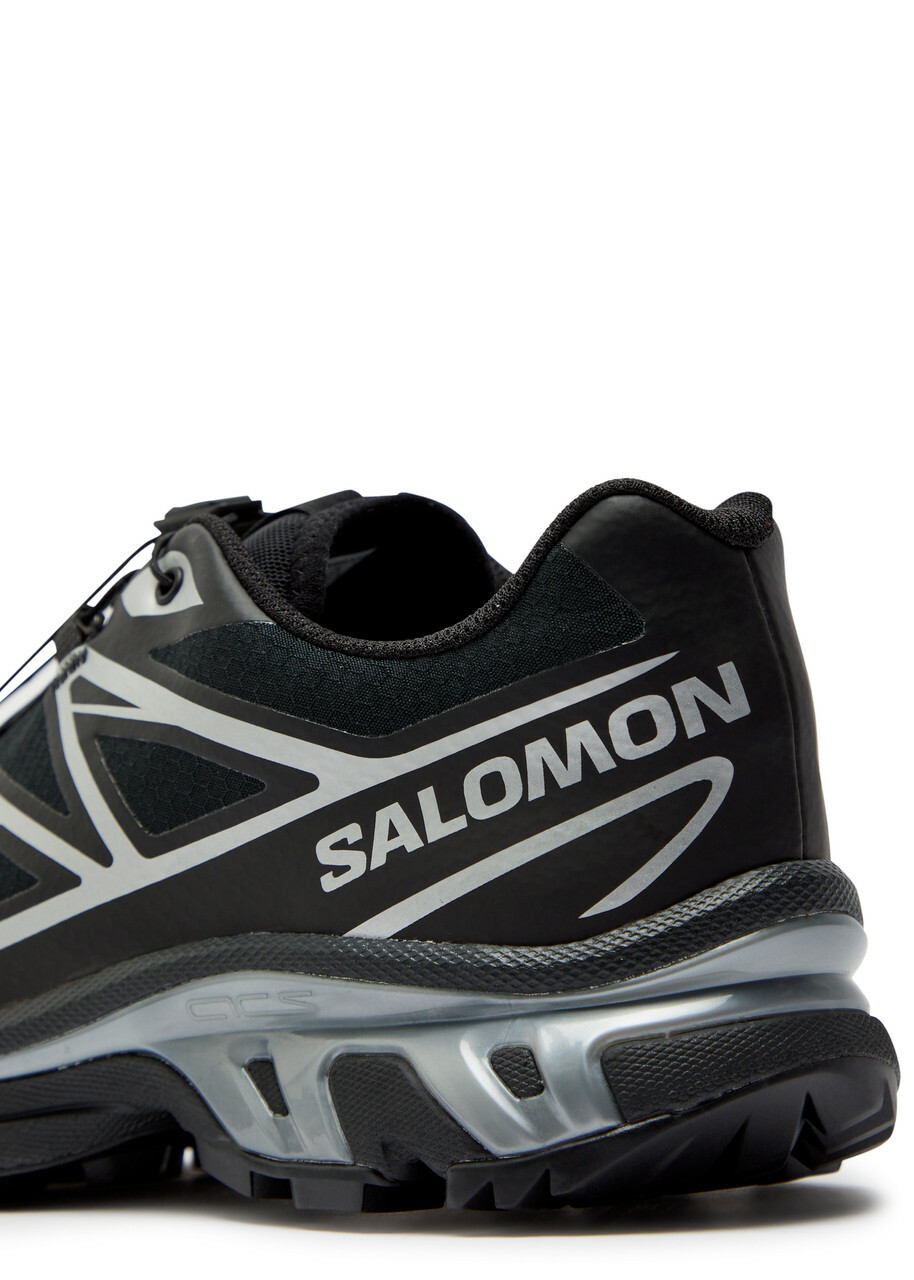 Salomon XT-6 Gtx Panelled Mesh Sneakers Black