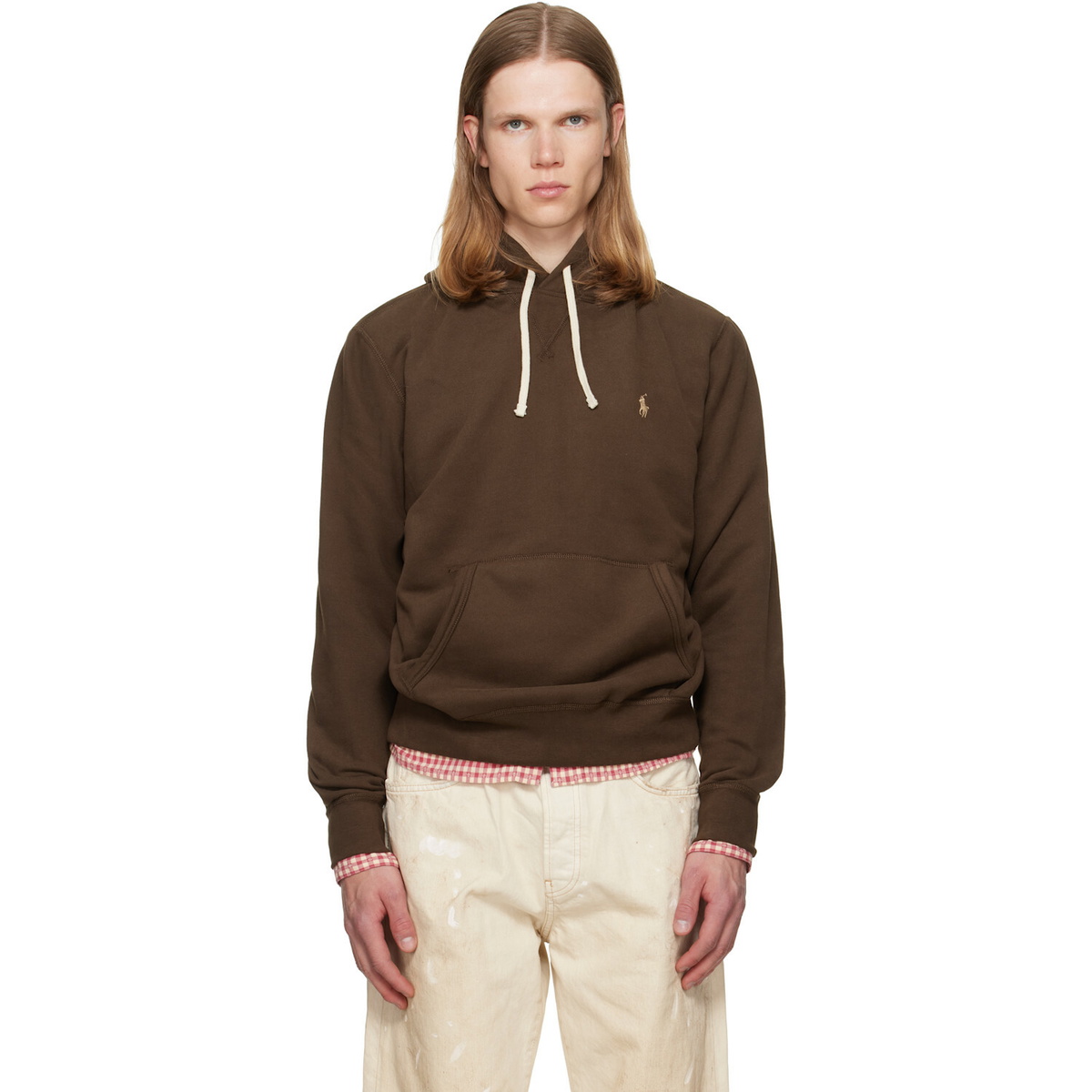 Polo Ralph Lauren Brown 'The RL Fleece' Hoodie